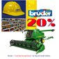 20% off all Bruder Toys