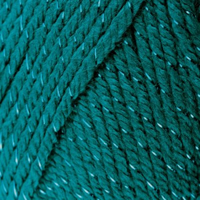 Caron Simply Soft Party Yarn "Teal Sparkle" #00004 H97PAR