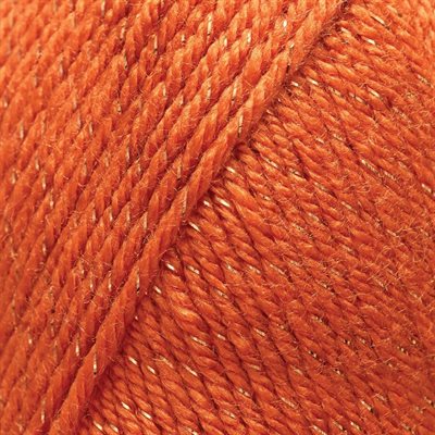 Caron Simply Soft Party Yarn "Orange Sparkle" #00020 H97PAR