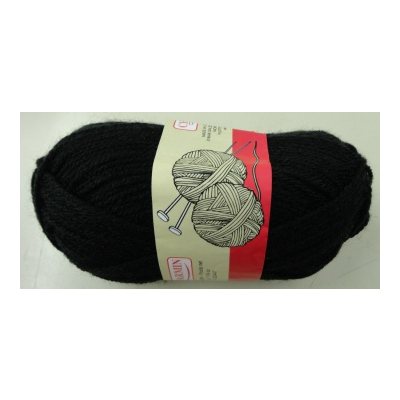 CHARMIN Knitting Worsted Weight "Black" #1450-02