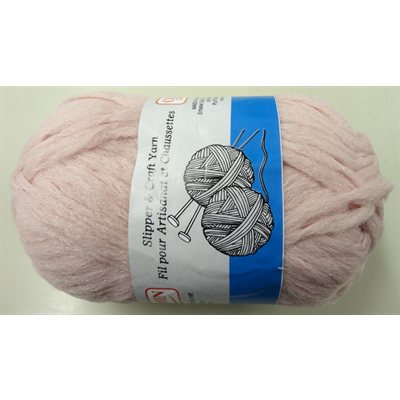 CHARMIN Slipper & Craft Yarn "Baby Pink" #1452-04