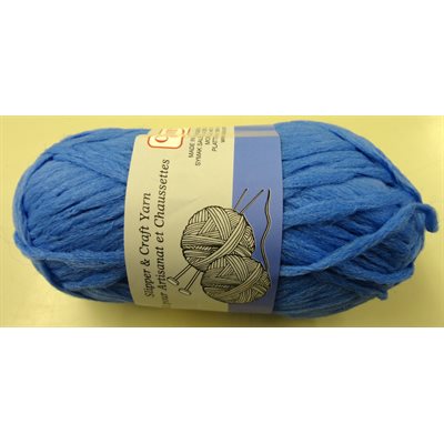 CHARMIN For Slippers & Craft Yarn  "Mediium Blue" 1452-07