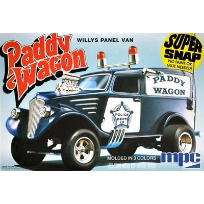 MPC-704 Willys Panel Van "Paddy Wagon" Plastic Model Kit 