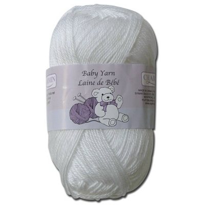 CHARMIN Baby Yarn  "White" #1453-01