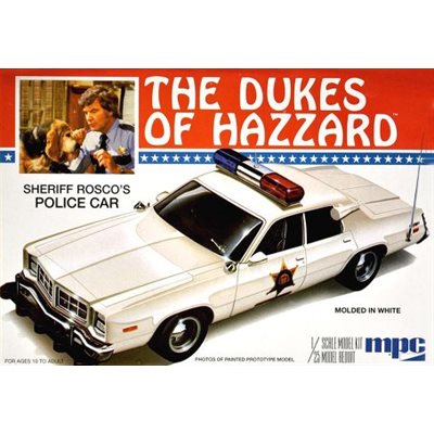 MPC-707 " The Dukes of Hazzard - Sheriff Rosco's Dodge Police Car " Plastic Model Kit