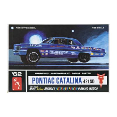 AMT-623 " 1962 Pontiac Catalina 2'n 1 " Plastic Model Kit