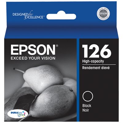 Epson Cartouche d'encre Noire #126 "T126120-S"