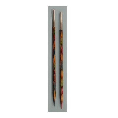 Knit Picks Rainbow Wood Interchangeable Tips 5.50 mm  /  US 9 (9290550)