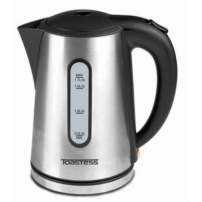 TOASTESS Cordless Electric Jug Kettle 1.7 L Stainless Steel TJK743