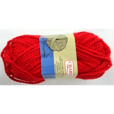 CHARMIN Chunky Knitting Worsted Weight "Red" #1451-05