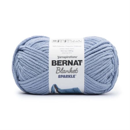 Fil Bernat Blanket Sparkle "Dusty Blue" no. 70013 - 300 g (161270)