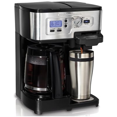 HAMILTON BEACH 2-Way FlexBrew Coffeemaker  #49983C