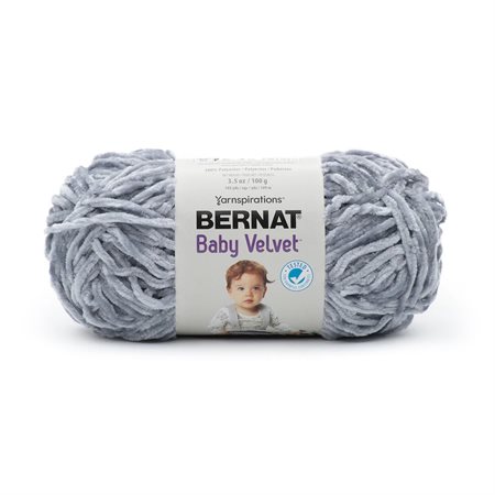 Fil pour bébé - Bernat Baby Velvet "Pale Gray" no.18013 - 100 g (164018)