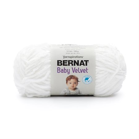 Fil pour bébé - Bernat Baby Velvet "Snowy White" no.18022 - 100 g (164018)