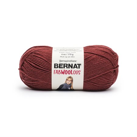 BERNAT fil Fabwoolous – "Red Brick" no. 25002 (161125)