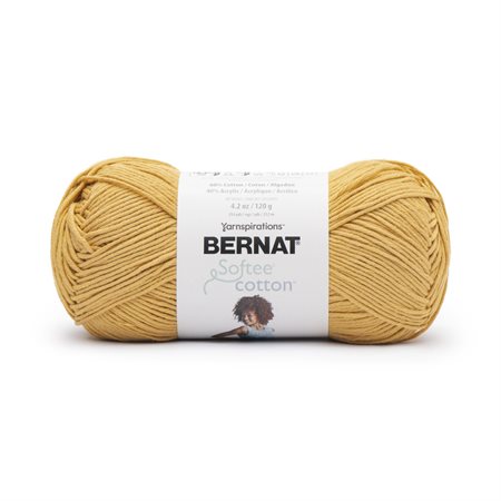 Fil BERNAT SOFTEE COTTON "Golden" no. 69013 - 120 g (161269)